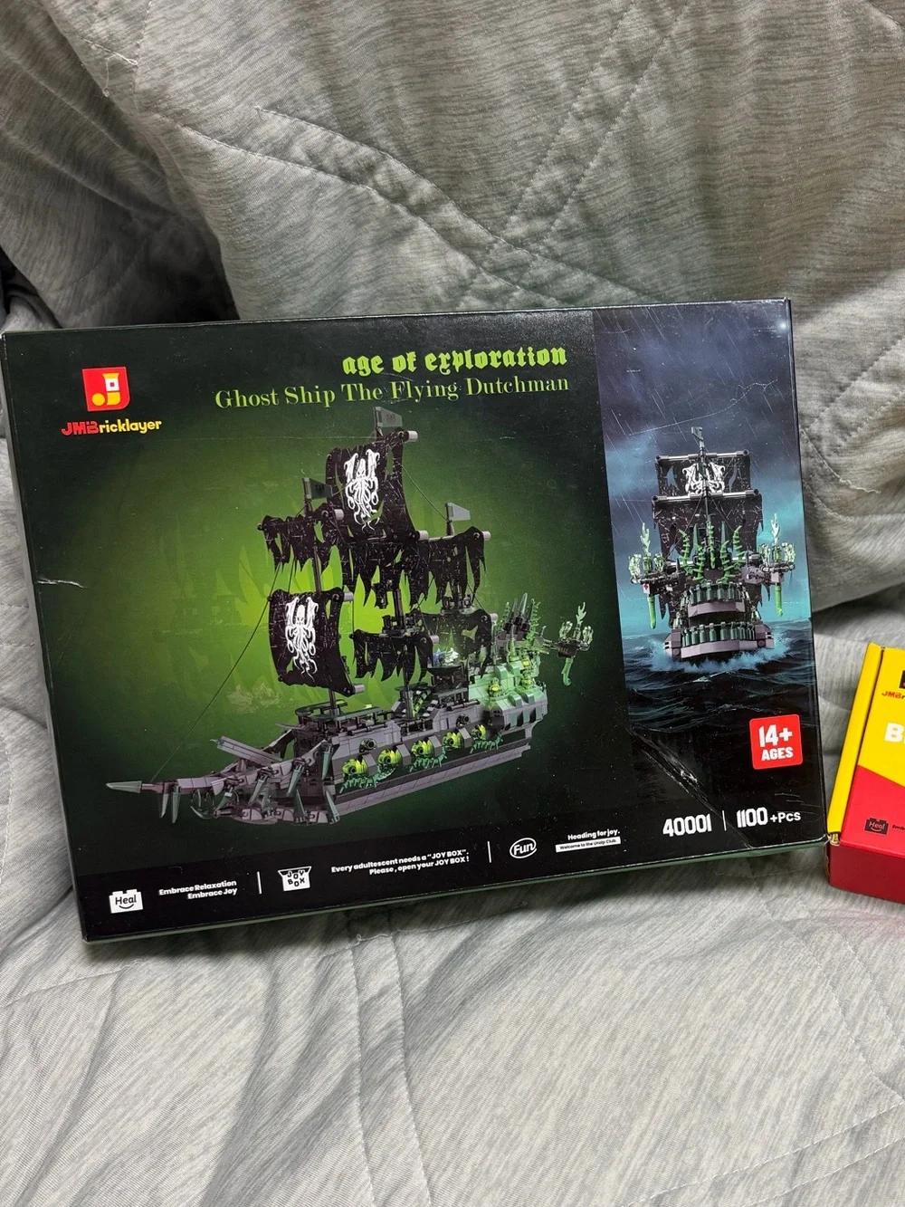 Lego Ghost Ship The Flying Dutchman Black & Green Building Set